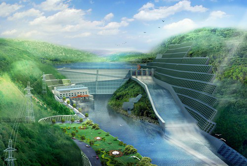 西青老挝南塔河1号水电站项目
